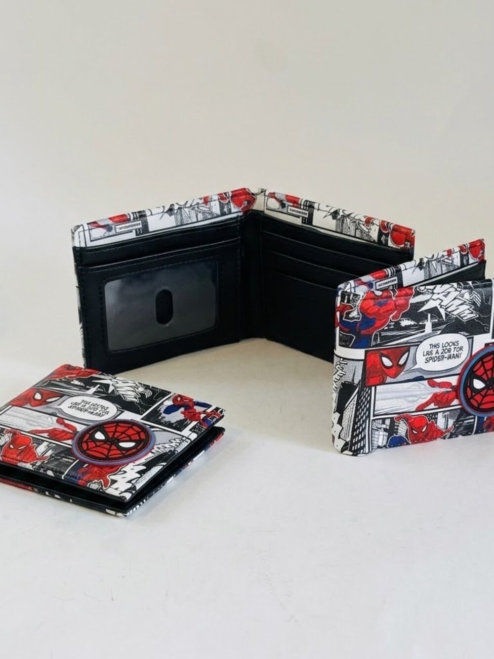 Marvel Comics Spiderman Peter Parker Bifold Wallet Brand New